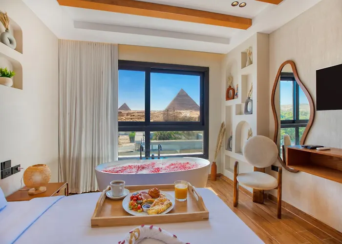 Panorama View Pyramids