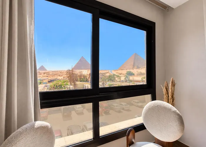 Panorama View Pyramids